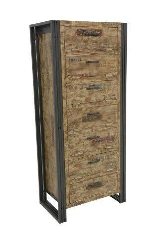 Shoe cabinet, industrial collection