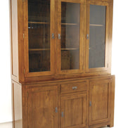 Display cabinet in 2 parts