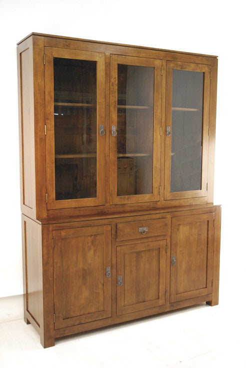 Display cabinet in 2 parts