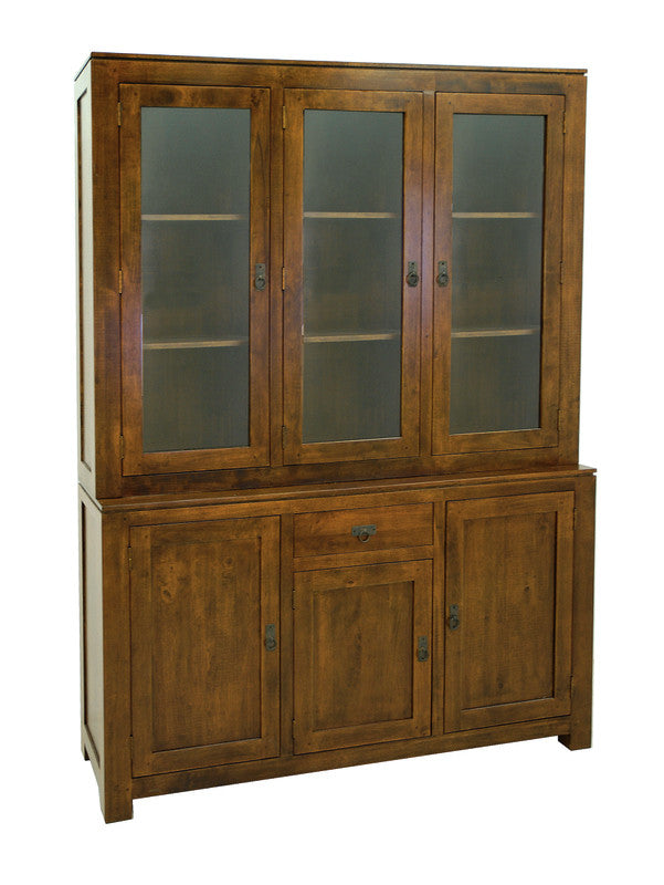 Display cabinet in 2 parts