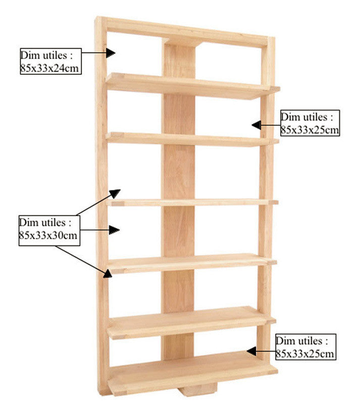 Bookshelf frame