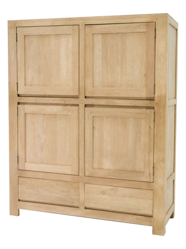 Cupboard 4 doors, 2 drawers