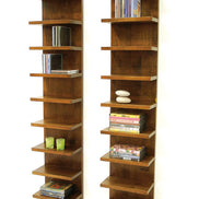 Wall rack, cubic design