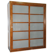 Wardrobe with 2 sliding doors