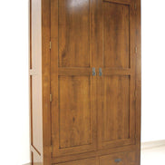 Wardrobe with 2 doors 2 drawers