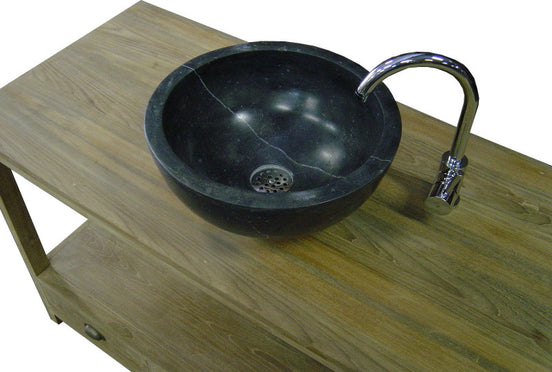 CORTEZ | Simple bathroom sink cabinet, 3 drawers