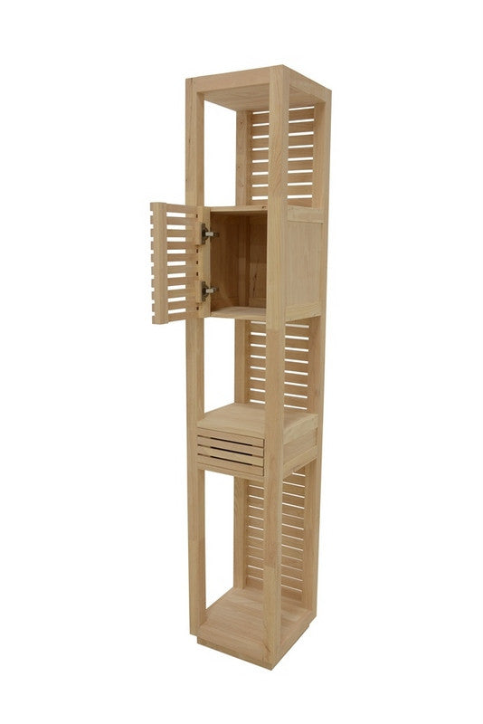 Bathroom storage column