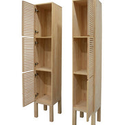Bathroom storage column