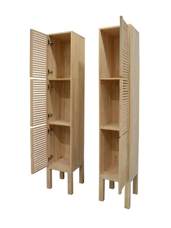 Bathroom storage column
