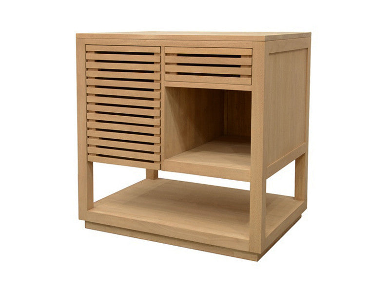 Washbasin cabinet slats