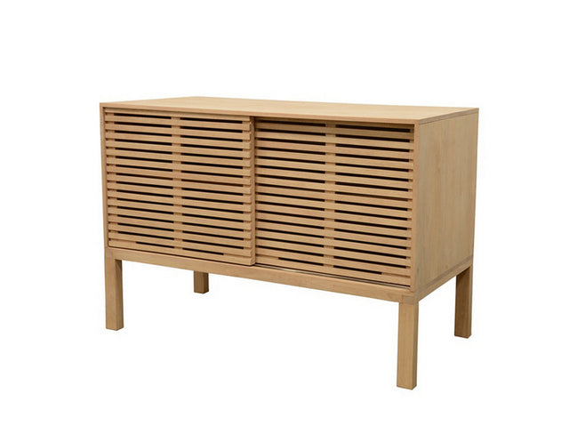 Washbasin cabinet 2 sliding doors