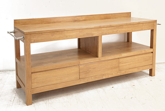 Bathroom cabinet with 3 drawers