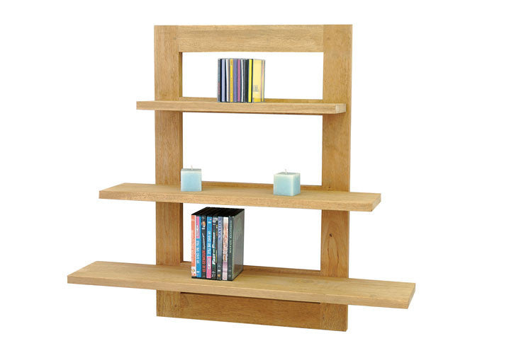 Wall rack, cubic design