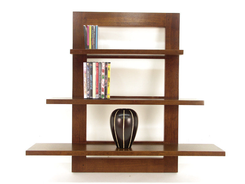 Wall rack, cubic design