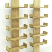 Wall rack, cubic design