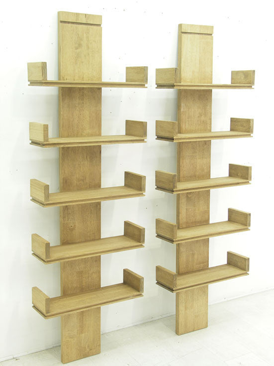 Wall rack, cubic design