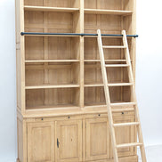 Bookshelf 4 doors with ladder