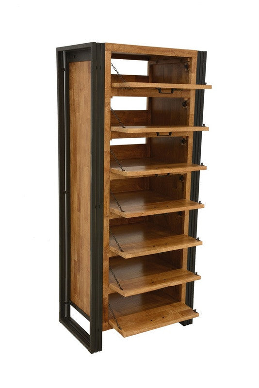 Shoe cabinet, industrial collection