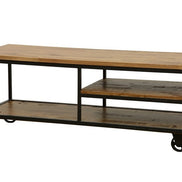 TV cabinet with shelves