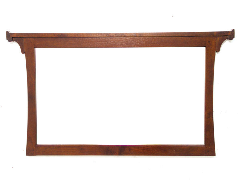 Mirror with wooden frame in hevea, model sky