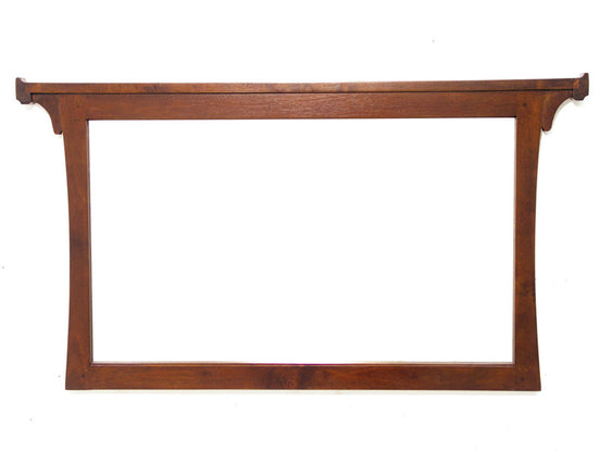 Mirror with wooden frame in hevea, model sky