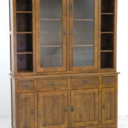 Display cabinet in 2 parts