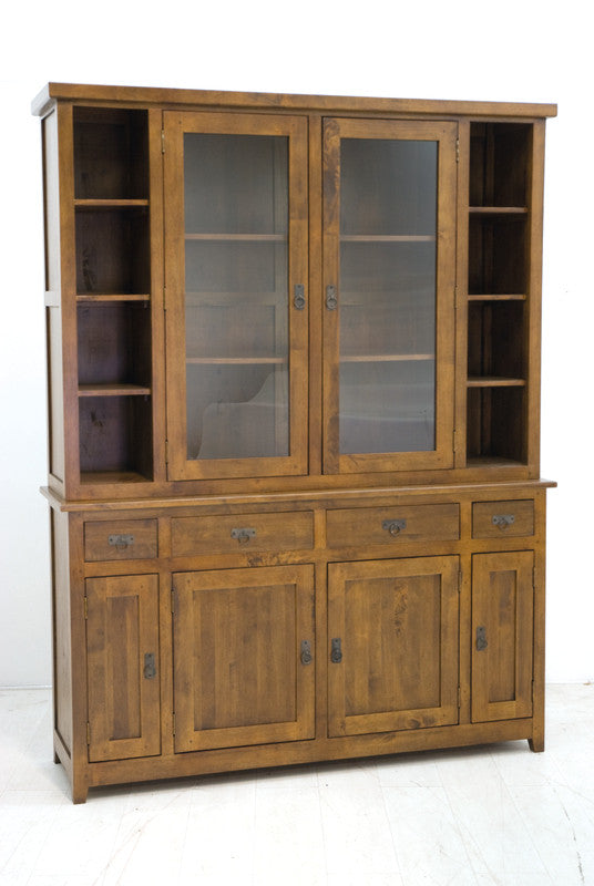 Display cabinet in 2 parts