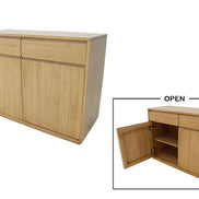 Sideboard 2 drawers, 2 doors