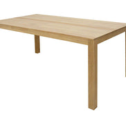 Dining table with stripe design