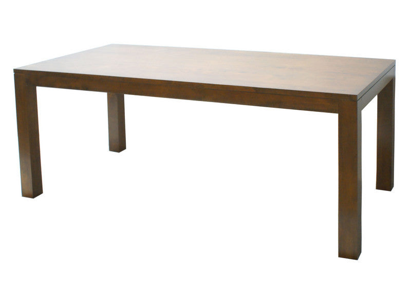 Kubieke eettafel, vierkante poten, Groove design