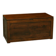 Chest in hevea wood