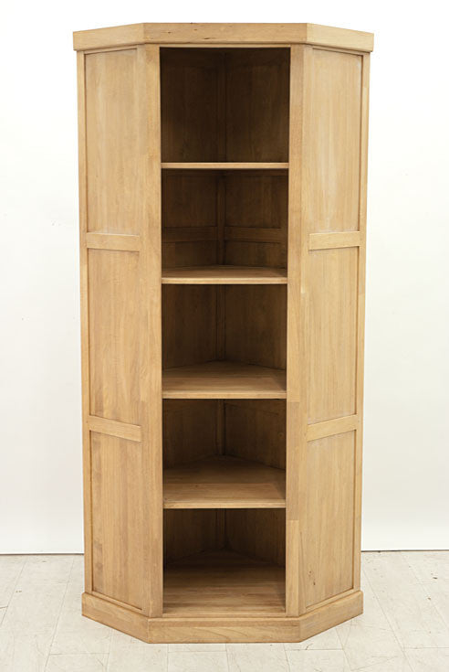 Modular corner bookcase