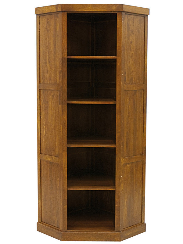 Modular corner bookcase