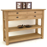 Console classique, avec 4 tiroirs