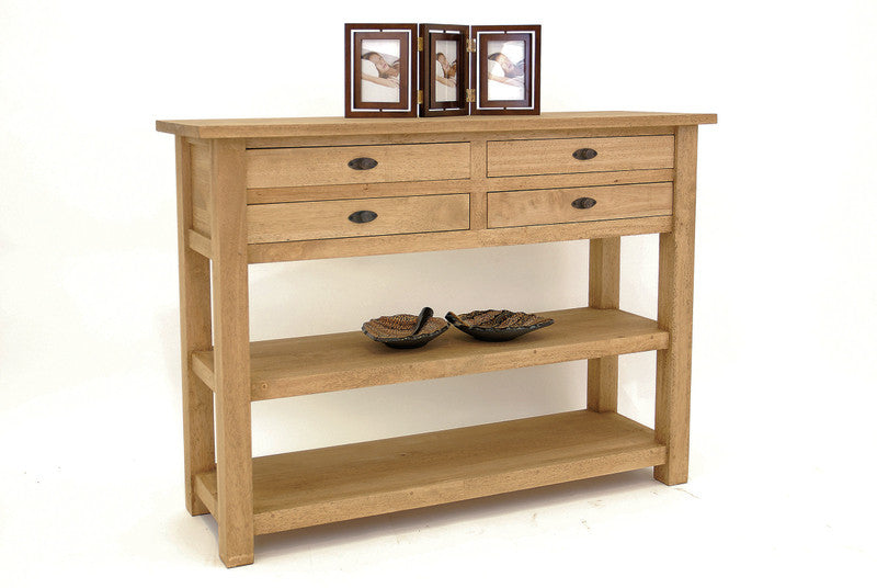 Console classique, avec 4 tiroirs