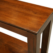 Console 2 levels, cubic design