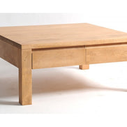 Coffee table with 4 drawers