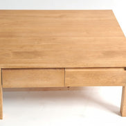 Coffee table with 4 drawers