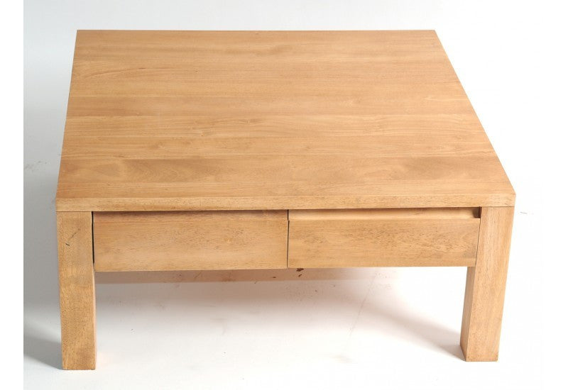 Coffee table with 4 drawers