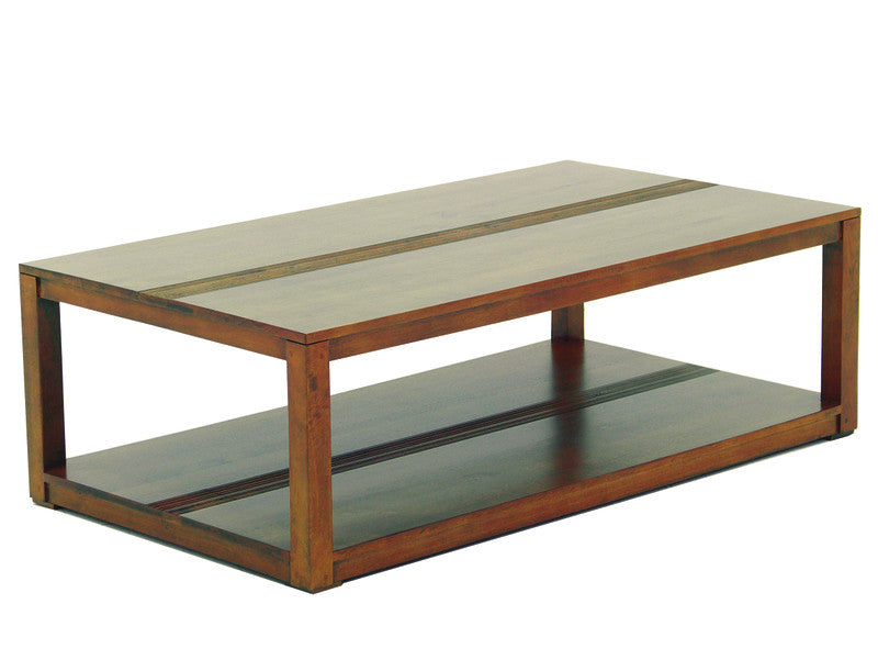 Coffee table 2 levels with Stripes pattern