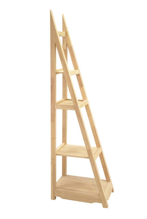 Triangular bookshelf