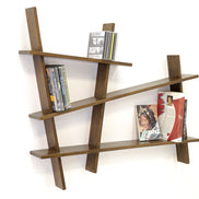 Wall rack, asymmetric shape