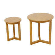 Vintage round side table