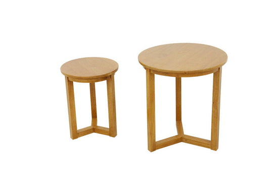 Vintage round side table