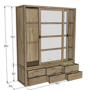 CANNES | Wardrobe with sliding doors