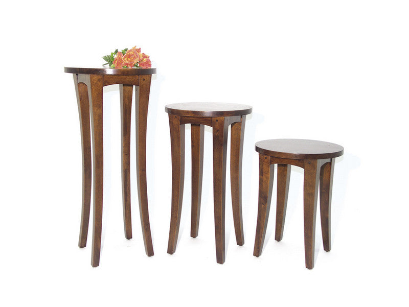 Set of 3 round side table