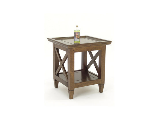 Side table, x design