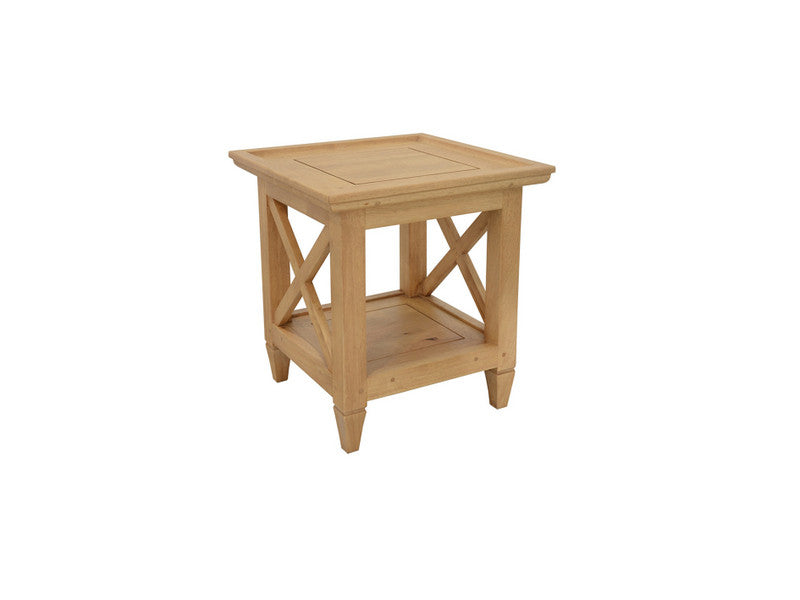 Side table, x design