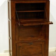 Shoe organizer with 3 doors & 3 shelves