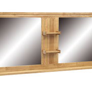 Bathroom mirrors with shelves